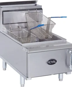 Friteuse de 6 litres de table au propane (2 paniers)