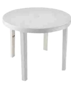 Table patio en plastique 42"