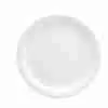 Assiette 10 1/2 blanche delco