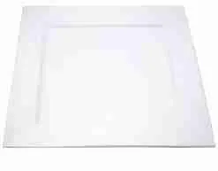 Assiette carré 6" x 6" blanche B133-6