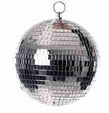 Location boule disco avec lumière et moteur