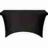 Nappe lycra table 6’ noire