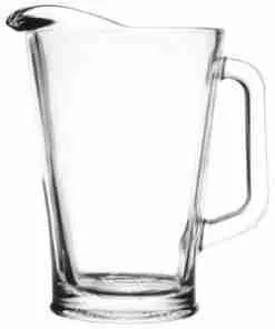 Pichet à eau en vitre