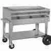 Poêle/brûleur BBQ stainless 21" X 36" propane