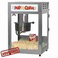 Machine à popcorn 110V rouge