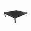 Scène panneau 4' X 4' noir aluminium