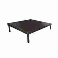 Scène panneau 4' X 4' noir aluminium