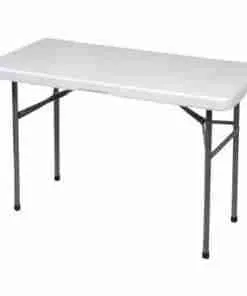 Table pliante 24" X 4' plastique