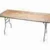 Table pliante 30" X 6'