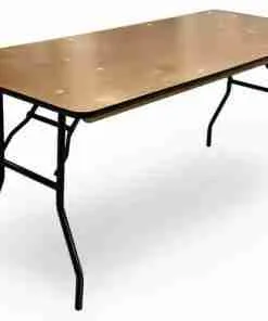 Table pliante 30" X 8'