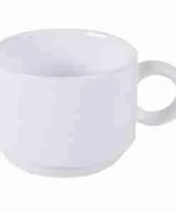 Tasse café blanche delco