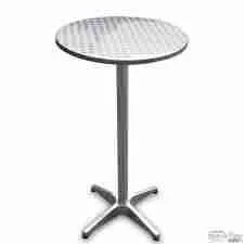 table à cocktail stainless