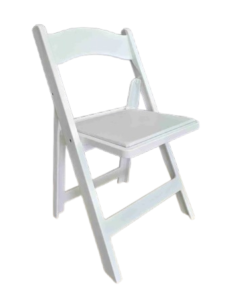 Chaise pliante Martha blanche