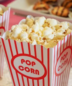 Caisse de popcorn avec huile (24 sachets)