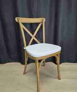 Chaise Rustique avec Coussin