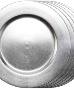 Sous-assiette argent