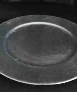 Sous-assiette argent 13" (Charger)